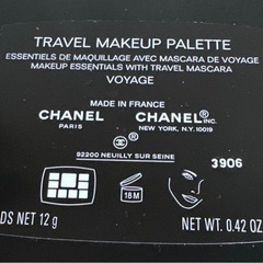 シャネル　CHANEL トラベル　メイクアップ　パレットの画像