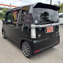 自社ローンあり！ガソリン100リットルプレゼント✨両側パワスラ✨バックカメラ✨前後ドラレコ✨ホンダ☆N-BOXカスタム☆Gターボ SSパッケージ☆の画像