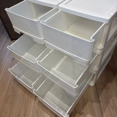 【ニトリ】【衣装ケース】【白色】6セット※単品購入可能の画像