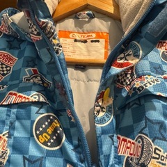 スノーウエア110cm帽子とセットの画像