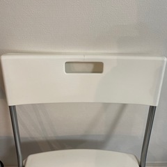 IKEA 折り畳みチェア2脚セットの画像