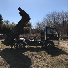 いすゞエルフ2t車　ローダーダンプ　の画像