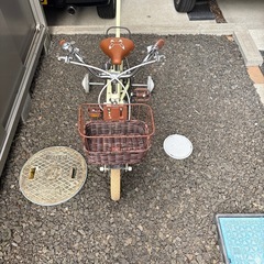 ⭐︎モンポケ　12インチ自転車⭐︎の画像