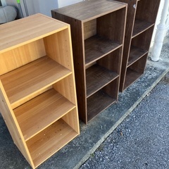 カラーボックス3個あげますの画像