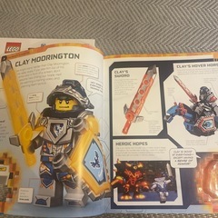 LEGO NEXO KNIGHTS 英語絵本　age6+の画像