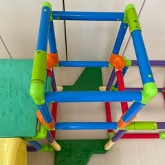 【取引中】ジャングルジム付き滑り台の画像