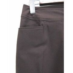 【まだ受付中】中古 HANDSOMESTYLE パンツスーツ ジャケット ブーツカット 1 ブラウン レディース 早い者勝ちです✨✨の画像