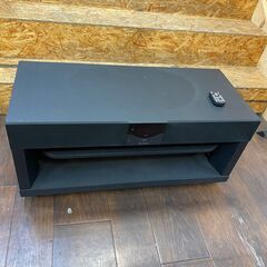 ジ401/  CAV ジャパン THRF-90 オーディオラック スピーカー付き テレビ台 リモコン RC-T09の画像