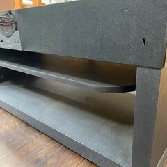 ジ401/  CAV ジャパン THRF-90 オーディオラック スピーカー付き テレビ台 リモコン RC-T09の画像
