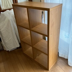 ★収納棚（茶）の画像