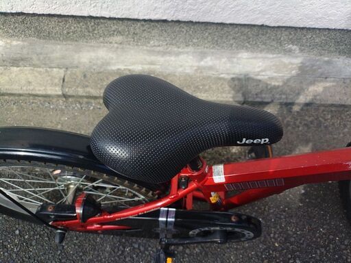 子供用自転車JEEP赤18インチ (ひーちゃん) 京都のその他の中古
