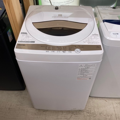 東芝　2022年製　AW-5GA1　洗濯機5kg　朝霞市リサイクルショップ　ケイラック朝霞田島店　朝霞市　志木市　和光市　GM419