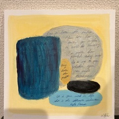 絵画　原画　名言　一点物の画像