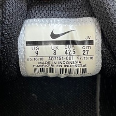 Nike ブラック/ゴールド スニーカー NIKE シューズ ブラック ナイキ スニーカーの画像