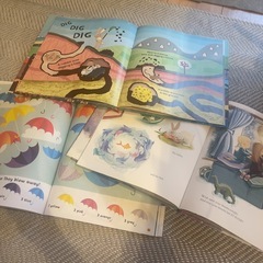 英語の本3冊　知育の画像