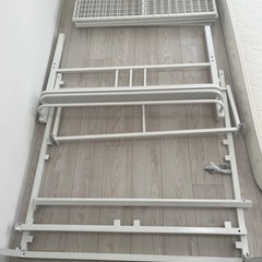 ニトリ　パイプベッドフレームお譲りしますの画像