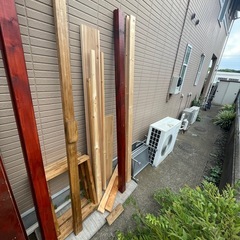 DIYで使用していた木材 無料での画像
