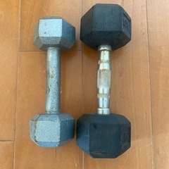 ダンベル　4kg×2 セット　サビありの画像