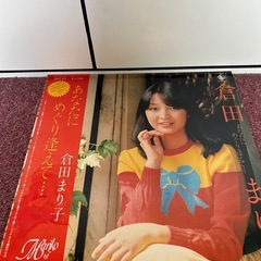 中販紅　【Week】 キングレコード株式会社　LPレコード 昭和アイドル歌手　倉田まり子　3枚　09-15-09の画像