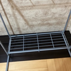 押入れ収納　ハンガーラックの画像