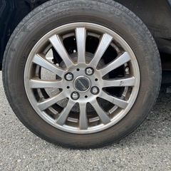 1台分4本セット！exceederエクシーダー14インチアルミ＋155/65R14   PCD100  4H　インセット＋45（ハブ径　54mm）の画像