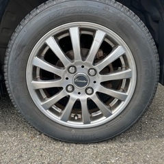 1台分4本セット！exceederエクシーダー14インチアルミ＋155/65R14   PCD100  4H　インセット＋45（ハブ径　54mm）の画像