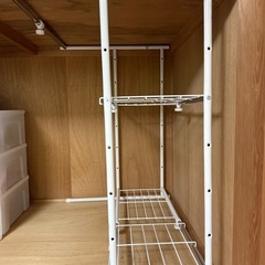 押入れ用収納ラックの画像