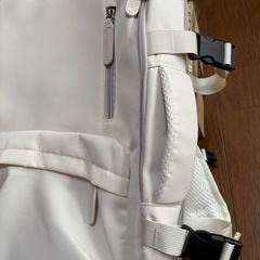 美品　２ウェイリュック　オフホワイトの画像
