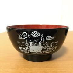 Bears Family 汁椀　2個セットの画像