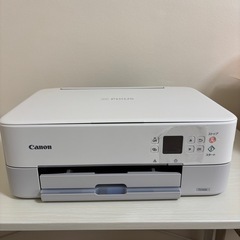 【ほぼ新品❗️】印刷機　Canon PIXUS  TS5430 　ホワイトの画像