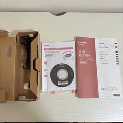 【ほぼ新品❗️】印刷機　Canon PIXUS  TS5430 　ホワイトの画像