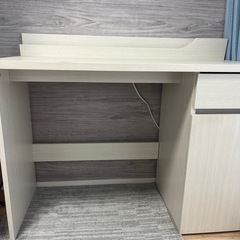 ニトリ　デスクの画像