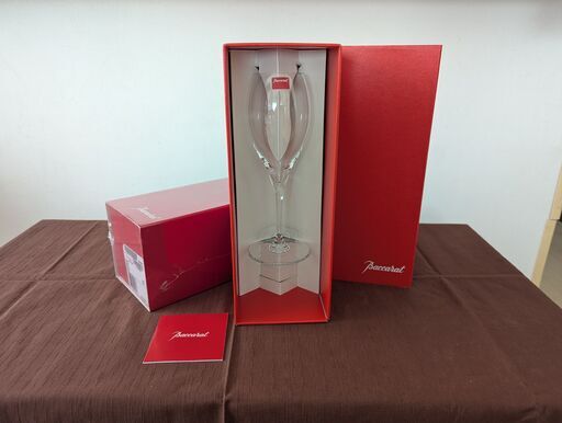 ③Baccarat　バカラ サン・レミ　小ぶりのワイングラス　2個セット新品未使用　箱付き
