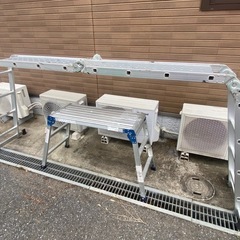 脚立3つ・台車セットの画像