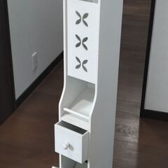 トイレットペーパー収納棚　トイレラック　ストッカーの画像
