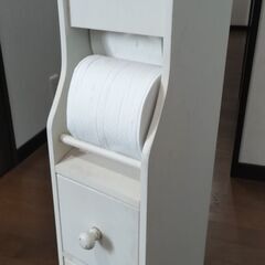 トイレットペーパー収納棚　トイレラック　ストッカーの画像