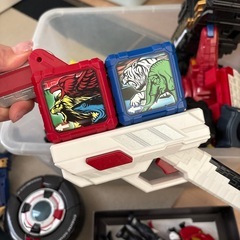 戦隊モノ男の子用　
おもちゃの画像