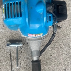 MARUYAMA刈り払い機引き力の軽いRスタート新品チップソー付の画像