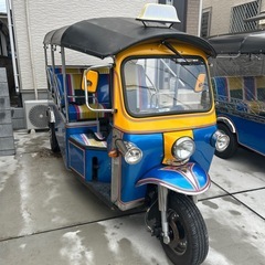 トゥクトゥク7人乗AT フロントディスクブレーキを自動車用に変更済の画像