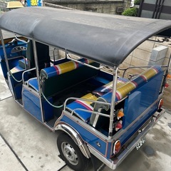 トゥクトゥク7人乗AT フロントディスクブレーキを自動車用に変更済の画像