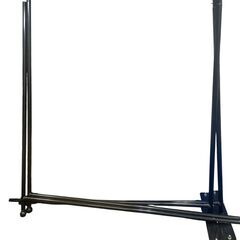 COSTWAY　パーテーション　間仕切り　キャスター付き　幅184cmX高さ184cmの画像