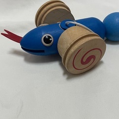 スネーク　知育玩具　木のおもちゃの画像