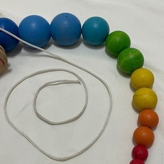 スネーク　知育玩具　木のおもちゃの画像