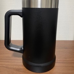 STANLEYスタンレービアジョッキ0.7L真空断熱ブラック　キャンプアウトドアの画像