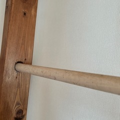 収納 ハンガーラック　DIY レトロ　ビンテージ　2×4 木工 の画像