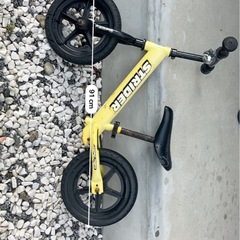 傷、汚れ多め　ストライダー　自転車　子供用　現状渡しの画像