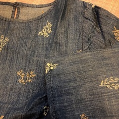 刺繍チュニック　M  レディース60の画像
