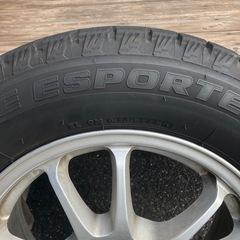 ブリヂストン ICE ESPORTE スタッドレス＋アルミホイール 4本セット 195/65R15の画像