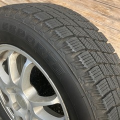 ブリヂストン ICE ESPORTE スタッドレス＋アルミホイール 4本セット 195/65R15の画像