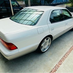 美車　トヨタ　セルシオ c仕様　99,500km C仕様　前期　パールの画像